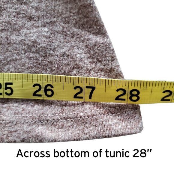 LOGO by Lori Goldstein Sleeveless Asymmetric Tunic Linen Blend Knit Size XS - Picture 13 of 15